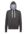 JH100 Chunky hoodie Charcoal colour image